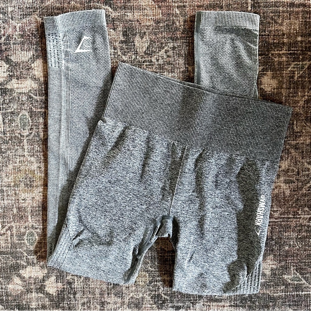 Gymshark Gray Workout Leggings | Women’s S